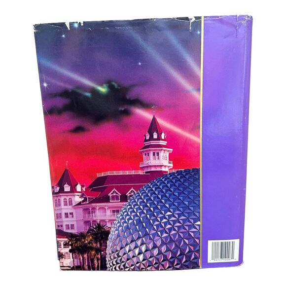 Retro 1992 Walt Disney World Disney Kingdom Editions Purple Hardcover Book. - Picture 3 of 7